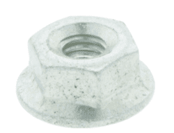 5mm Møtrik med flange