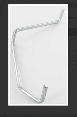 Spærre, HOOK, SLOTTED GUIDE