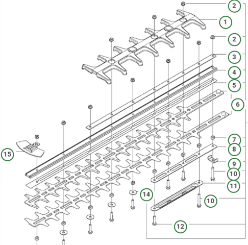 Komplet sværd 60CM