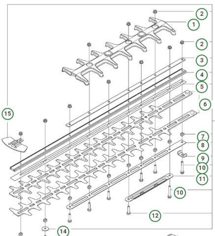 Komplet sværd 60 cm