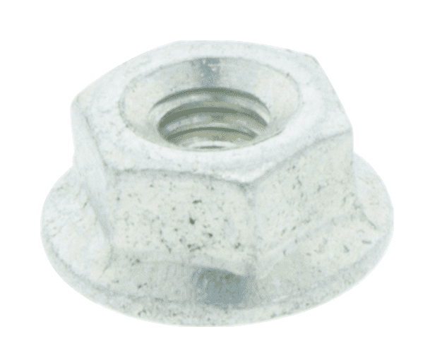 5mm Møtrik med flange