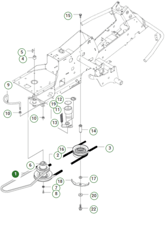 Rem Husqvarna Rider erst. 5229303-01
